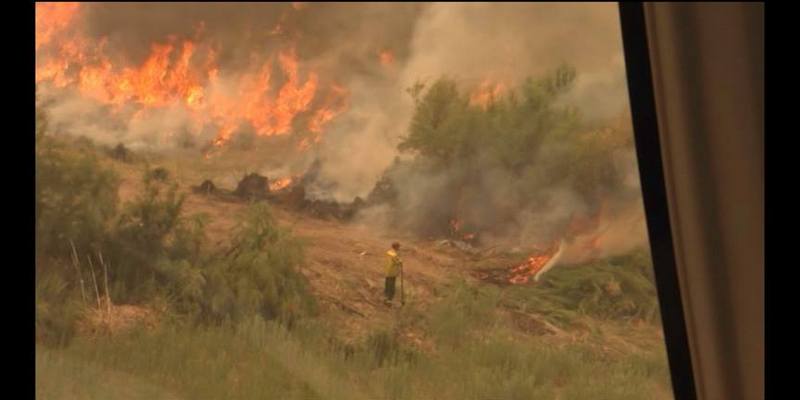 Por los incendios de campo la Nación declaró la emergencia agropecuaria, sumándose a otras medidas