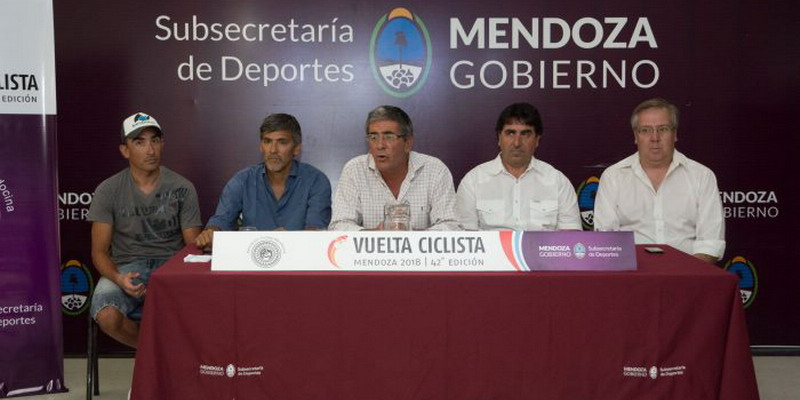 Dieron a conocer la nueva edición de la Vuelta Ciclista de Mendoza