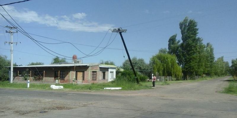 El viento trajo problemas eléctricos