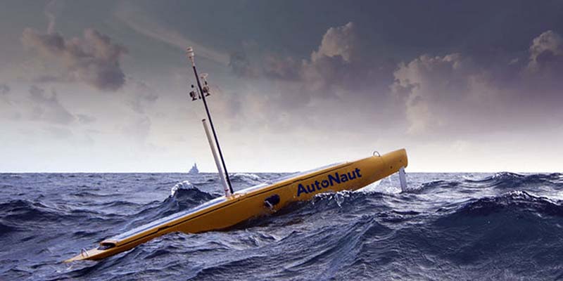 La Agencia Espacial Europea presentó un bote autónomo para monitoreo oceánico