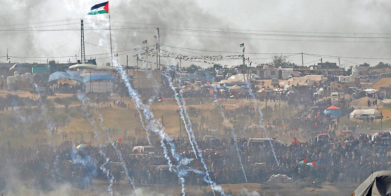 Llegan a 60 los muertos por la represión del Ejército Israel