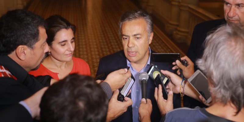 Cornejo “ratificó el rumbo” luego de la reunión con Mauricio Macri
