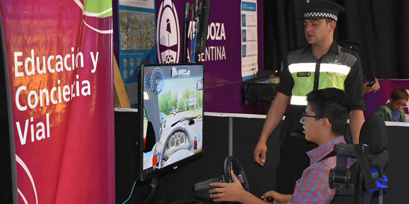 Habrá un simulador de conducción virtual en la Fiesta de la Ganadería