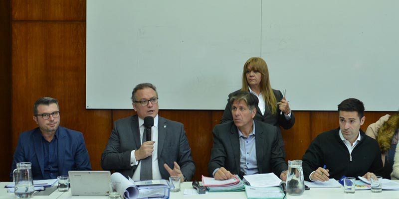 Venier asistió a la Legislatura para debatir las modificaciones al Código de Faltas