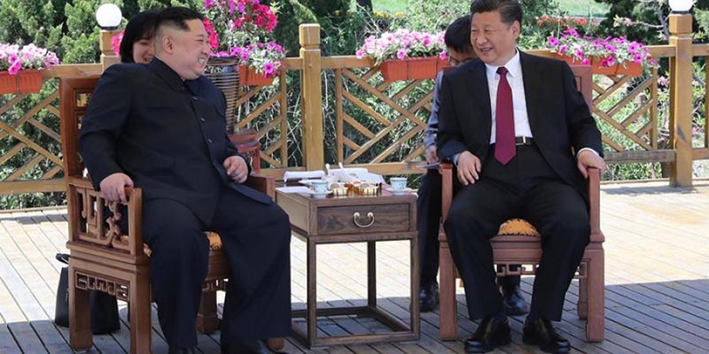 Kim cerró su visita a China con una nueva reunión con Xi