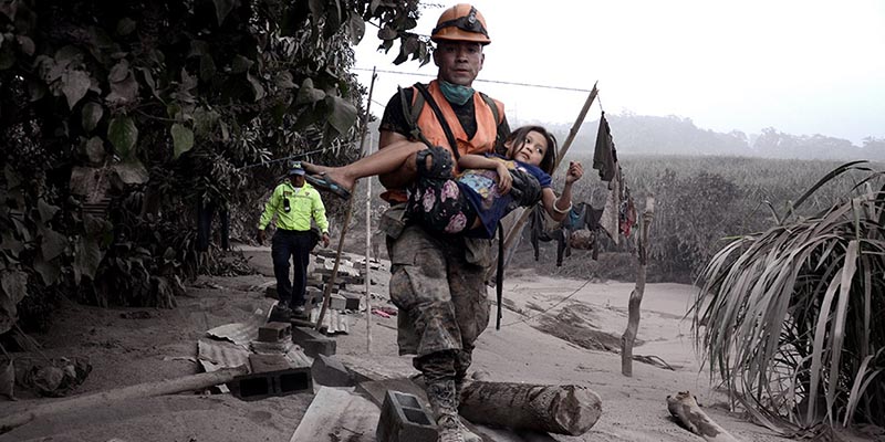 Volcán de Fuego: suman 72 muertos y 2 millones los afectados
