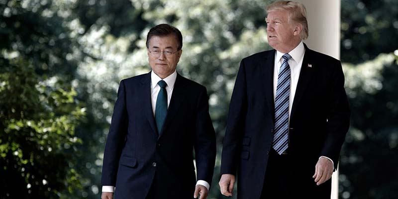 Seúl y Washington discuten la suspensión de maniobras tras la cumbre Trump-Kim