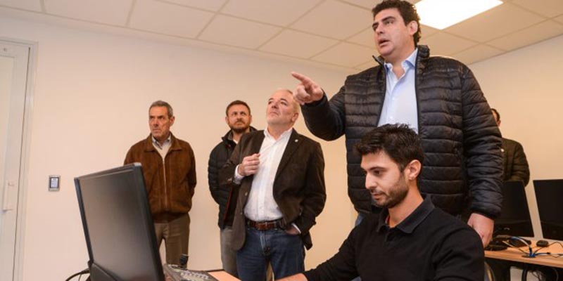 Funcionarios visitaron el centro de operaciones y monitoreo del Parque San Martín
