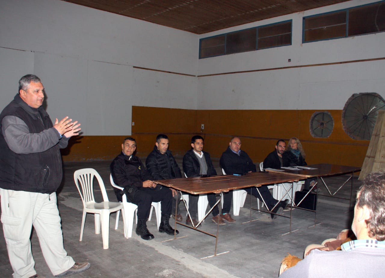 El Consejo de Seguridad se reunió en San Pedro del Atuel