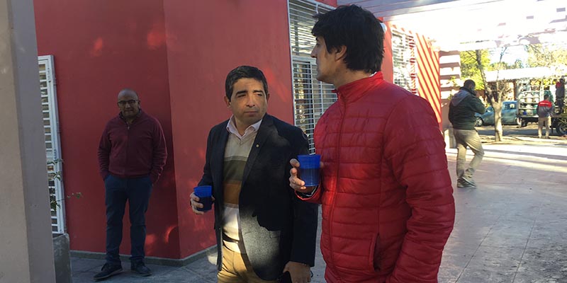 El Subsecretario de Desarrollo Social de la provincia recorrió diferentes zonas de Alvear