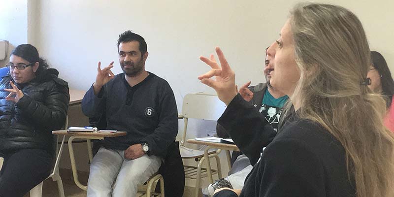 Se dictó un nuevo curso de Lenguaje de Señas