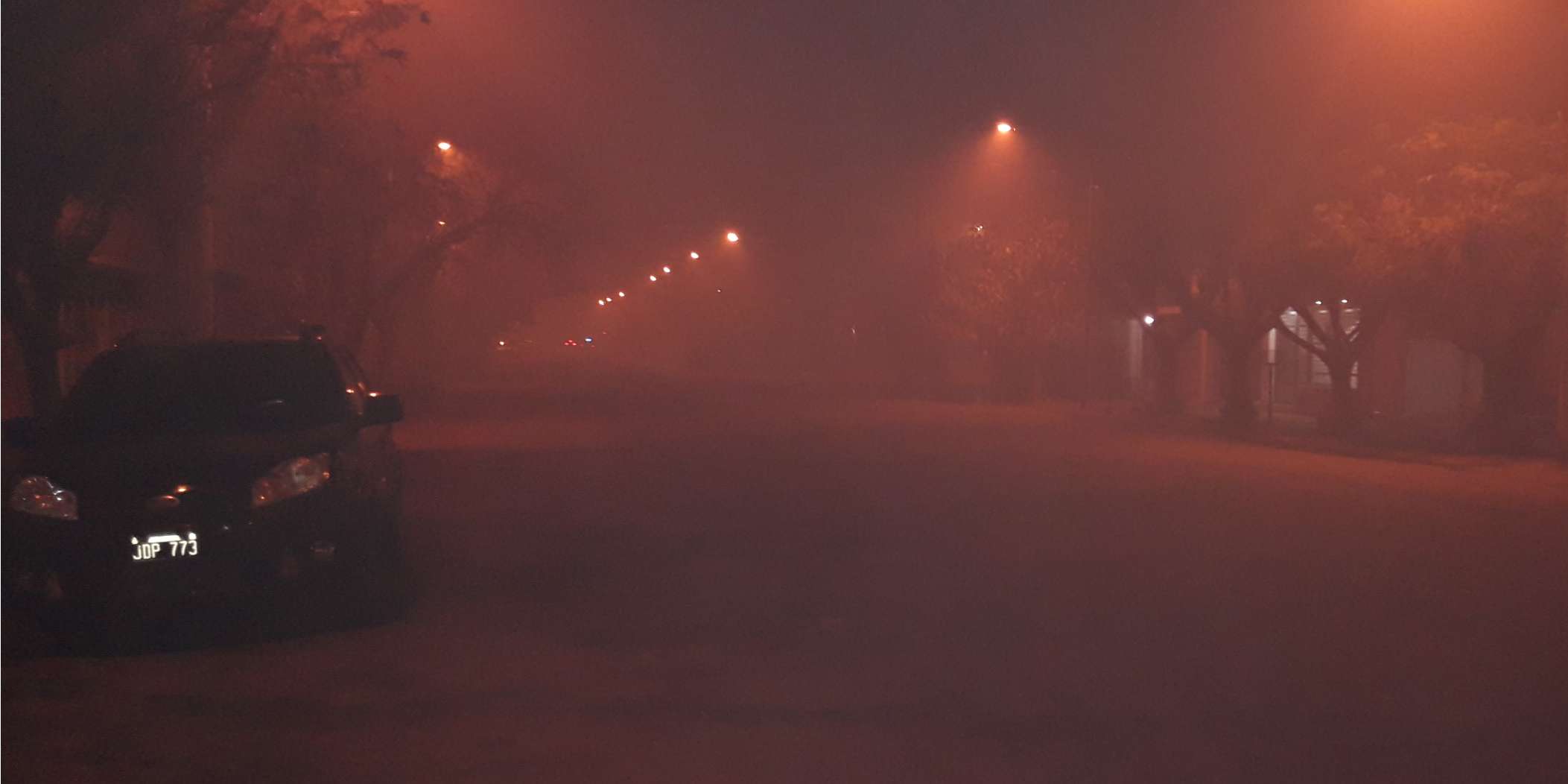 Por un incendio Alvear se llenó de humo