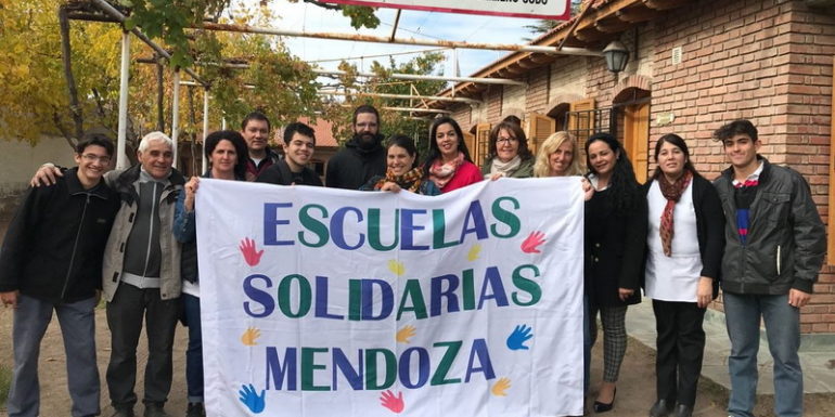 Alumnos desarrollaron su proyecto premiado por CLAYSS, en una escuela especial de San Rafael