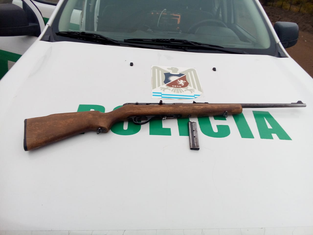 Policía Rural demoró a un hombre por tenencia de arma de fuego