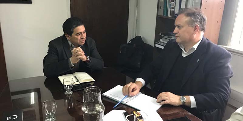 Marcolini se reunió con Vennier para solicitar cámaras de seguridad