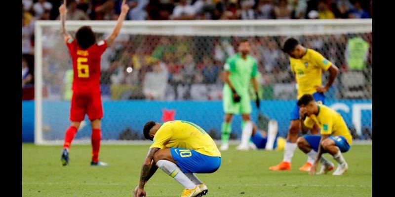 ¡Brasil eliminado del Mundial! Bélgica lo superó 2-1 en vibrante partido