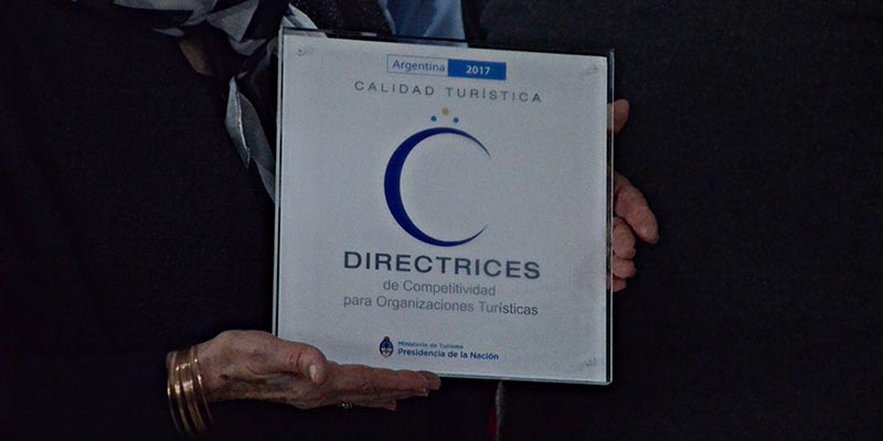 El Ministerio de Turismo de la Nación entregó certificados de calidad a emprendimientos locales