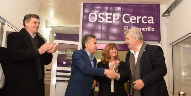 El Gobernador inauguró una nueva sede de OSEP Cerca en El Plumerillo