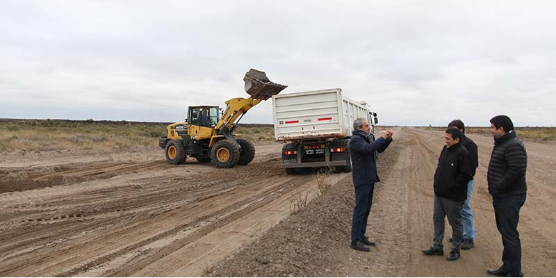 Se retoman las obras de la Ruta 188 Alvear – Malargüe