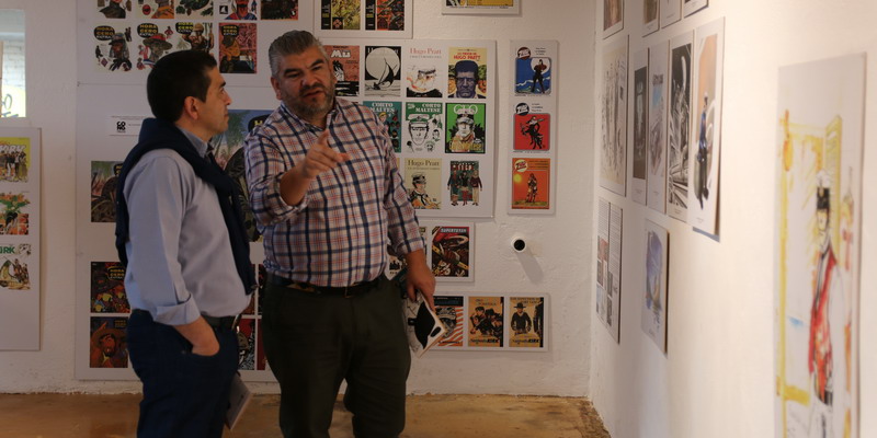 El Corto Maltes se exhibe hasta agosto en Alvear