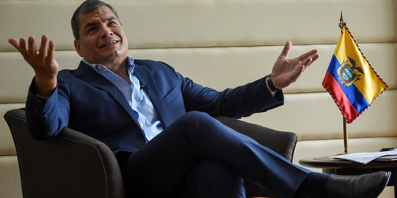 Tras los pasos de Rafael Correa en Bélgica
