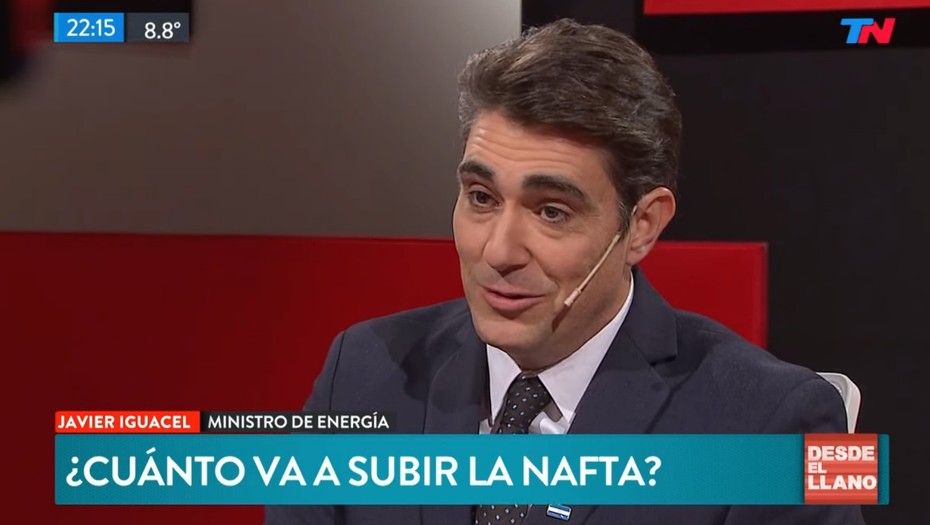 Iguacel niega que falte combustible: “Se está buscando el precio de equilibrio”