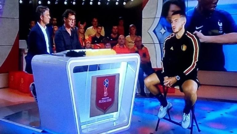 Un efecto especial usado para entrevistar a una estrella del Mundial llega a los celulares