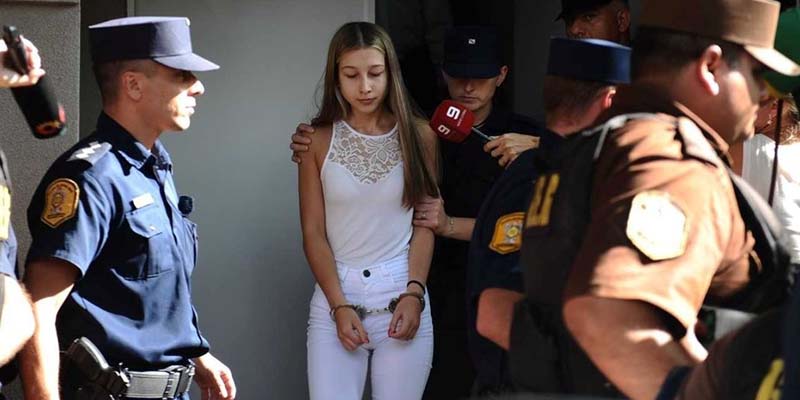 Nahir Galarza fue la última en enterarse del fallo