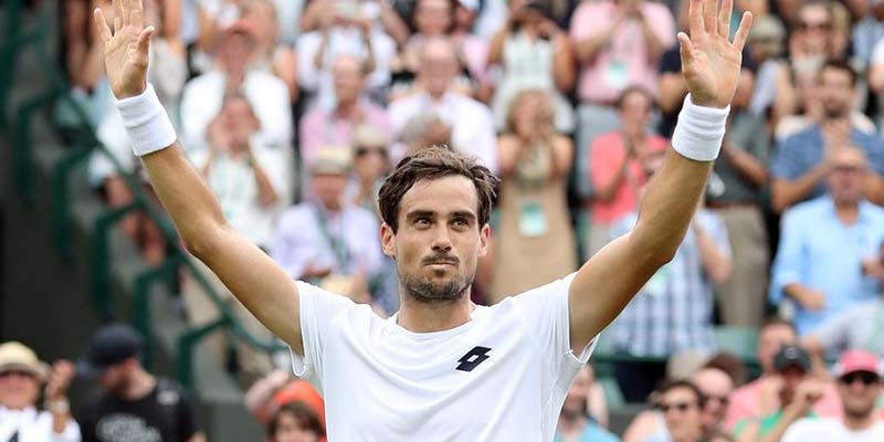 Hazaña de Guido Pella ante Marin Cilic para avanzar a la tercera ronda de Wimbledon
