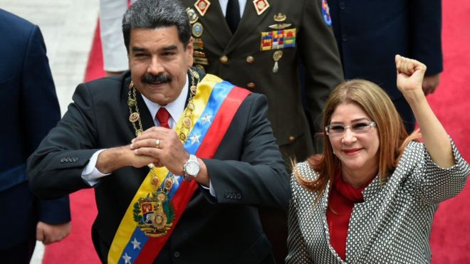 Venezuela: Estados Unidos sanciona a Cilia Flores y Maduro responde llamándolos “cobardes”