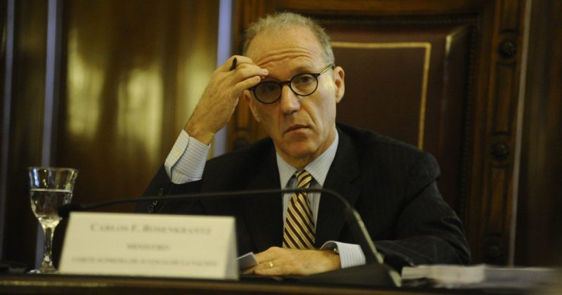 Carlos Rosenkrantz será el nuevo presidente de la Corte Suprema