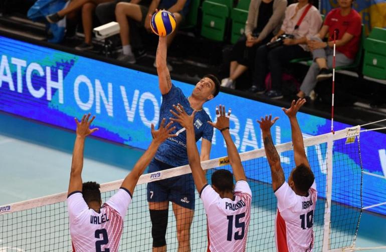Argentina venció a República Dominicana y logró su primer triunfo en el Mundial de vóley