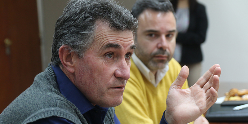 Carlos Achetoni se reunió con Marcolini