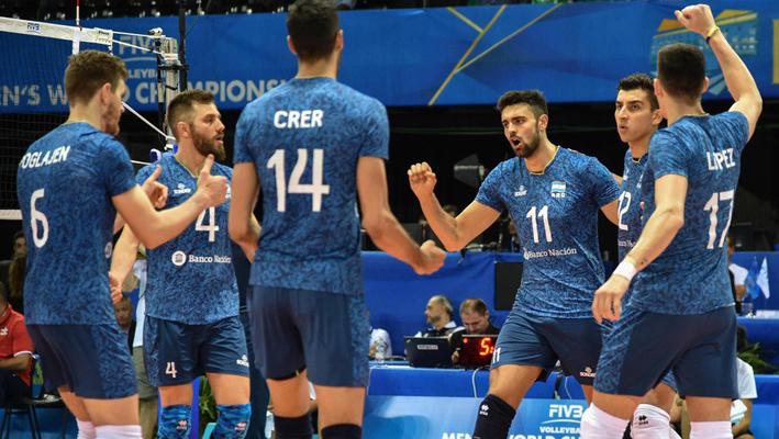 Histórico triunfo de Argentina ante Polonia en el Mundial de vóley