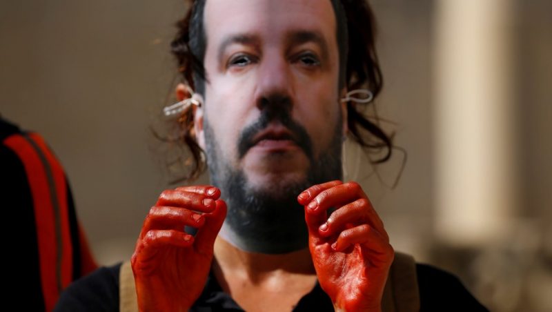 Para el xenófobo Matteo Salvini, la tuberculosis se expande en Italia por culpa de los inmigrantes