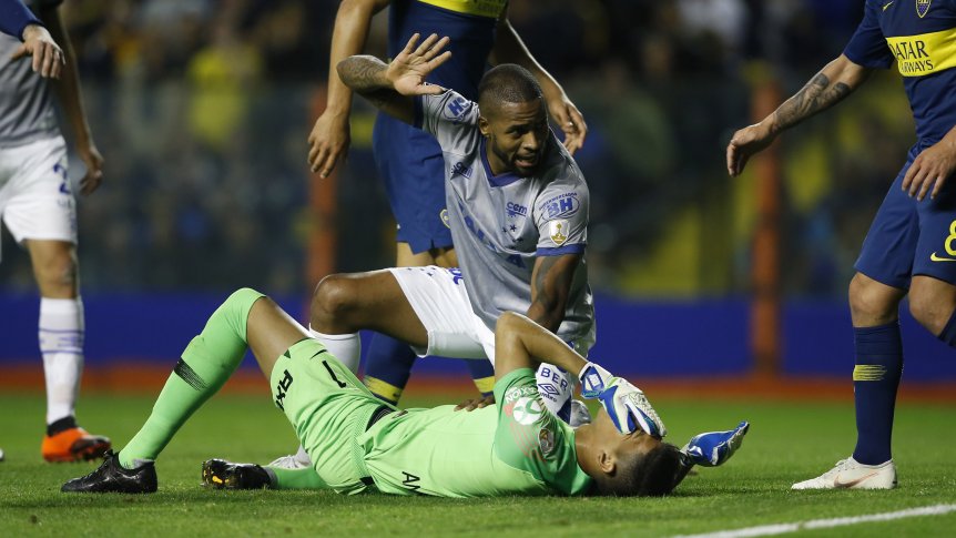 Dedé, habilitado para jugar contra Boca