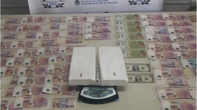 Cayó en San Rafael una pareja con 2 kilos de cocaína de un cartel peruano