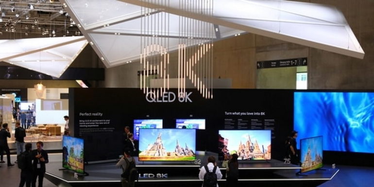 Samsung presentó el primer televisor con calidad 8K: tiene 33 milones de píxeles