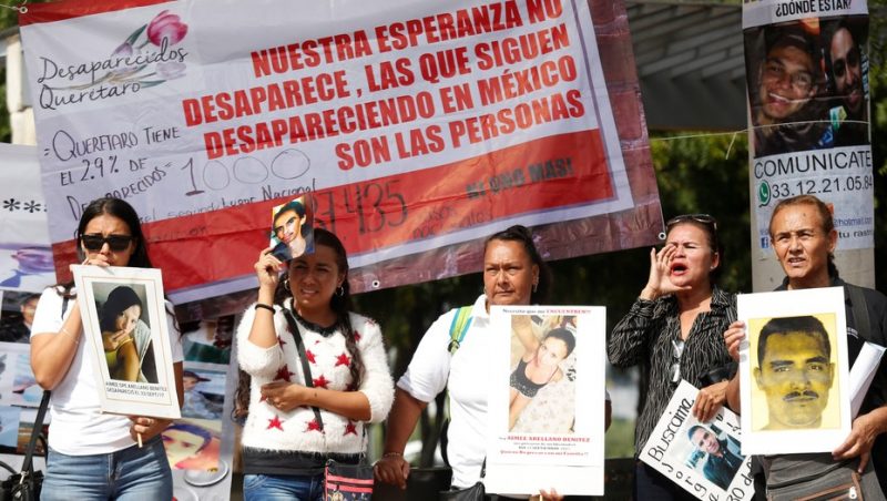 El “camión de la muerte” desata la furia de familiares de desaparecidos en México