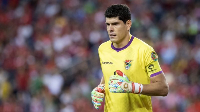 El boliviano Carlos Lampe, el arquero que pidió Guillermo
