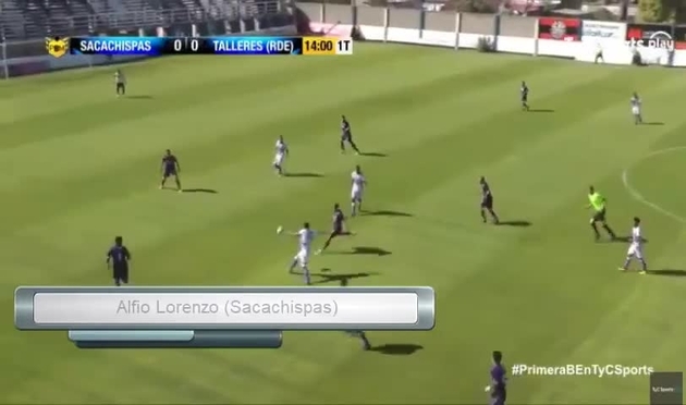 Un alvearense convirtió el mejor gol del fin de semana