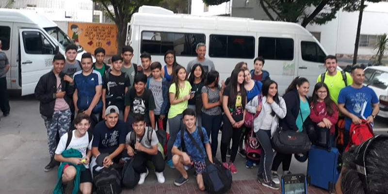 Alumnos participaron de la etapa provincial del Deporte Escolar