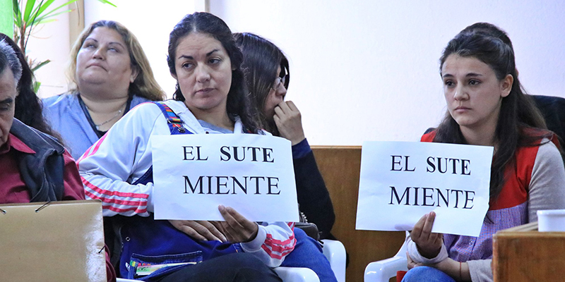 Celadores reclamaron en el Concejo Deliberante