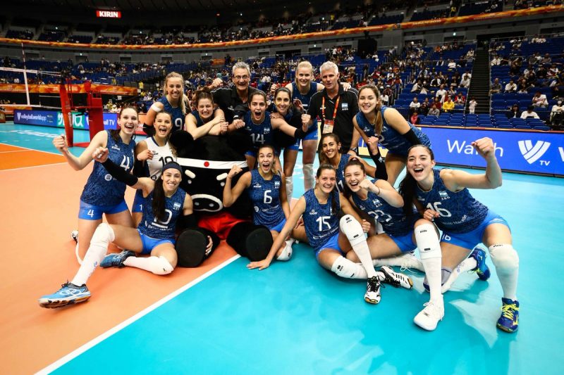 Argentina se despidió del Mundial de vóley con un triunfo