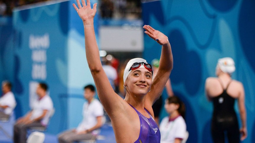 Juegos de la Juventud: Delfina Pignatiello se quedó con la medalla plateada en Buenos Aires