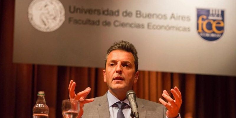 Sergio Massa participará de un seminario en Washington y dará una charla en la universidad de Georgetown