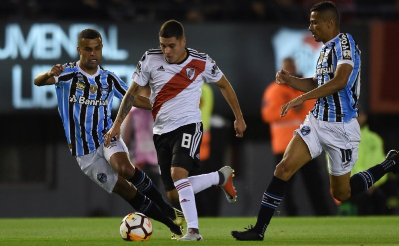 Gremio le ganó a River el primer cruce de semifinal