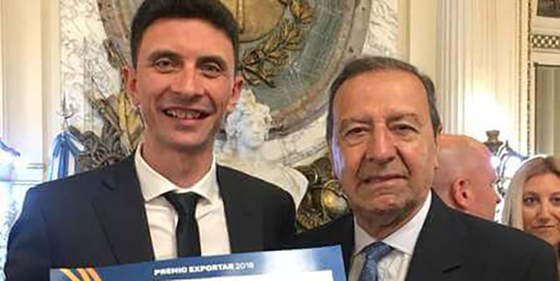 Premiaron a una empresa alvearense por su labor exportador