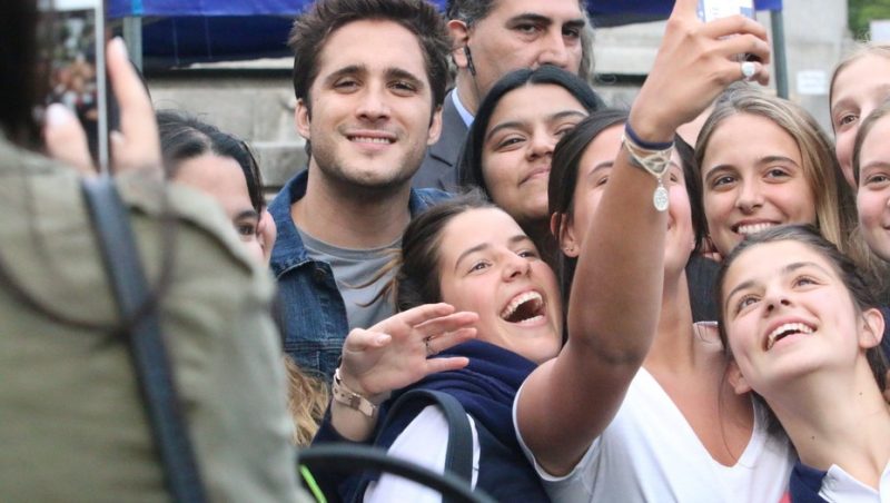 Diego Boneta está en Argentina y le sacaron una foto inesperada