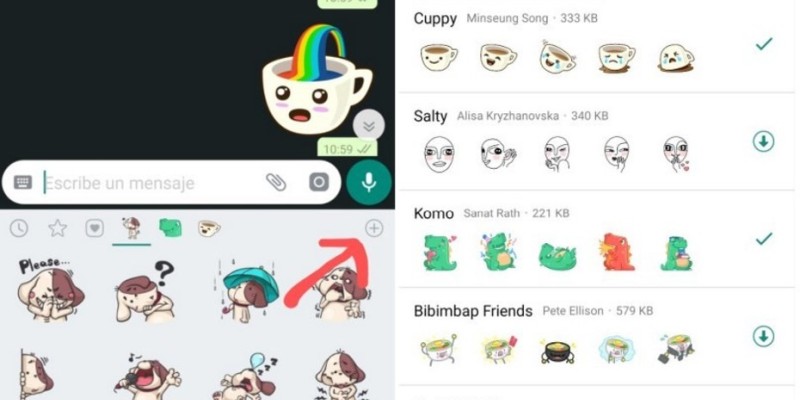 Llegaron los divertidos stickers a WhatsApp: cómo activarlos en los chats